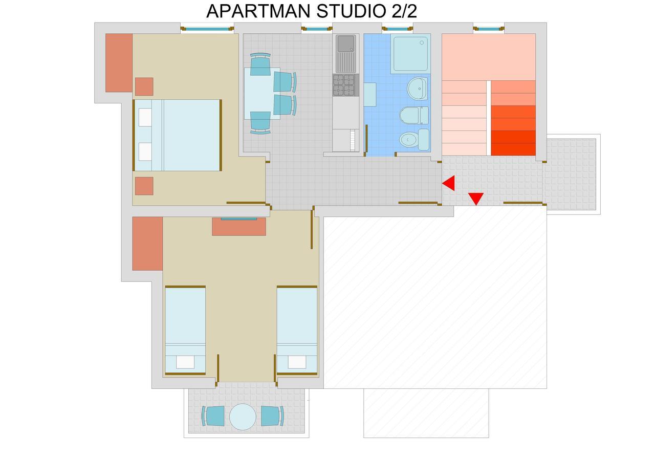 Apartments J&R Babara Biograd Na Moru Exterior photo